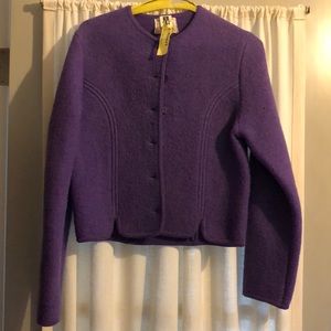 Boiled Wool short coat